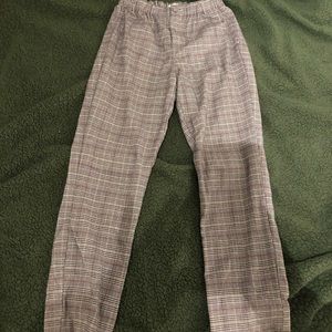 Brandy Melville “John Galt” plaid pants